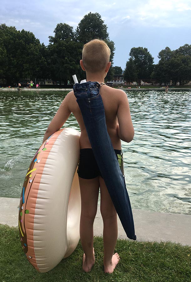 Beach umbrella carry bag